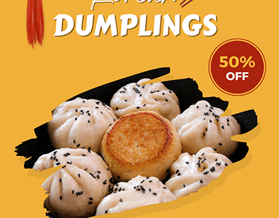 Korean Dumpling Flyer
