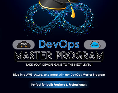devops master program poster design