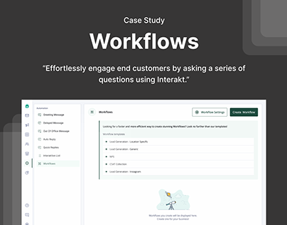 Interakt - Case Study - Workflow
