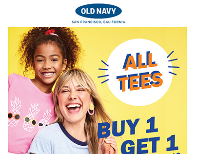 Old Navy Philippines Marketing materials