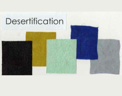 Desertification - A Hand Dyed Series