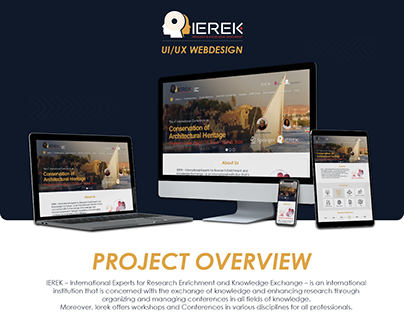 Project thumbnail - IEREK WEBSITE