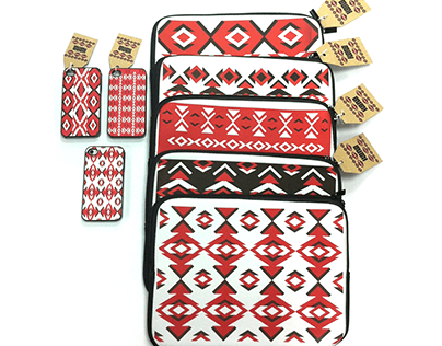 Identidad Kana. Pattern telares mapuches contemporáneo