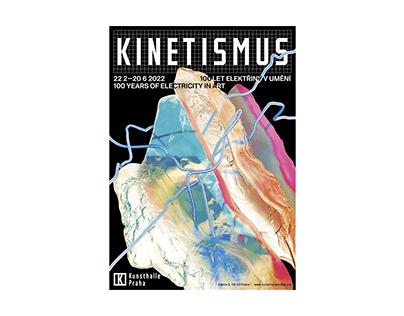 Kinetismus – exhibition visual identity