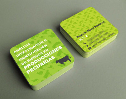 Livestock Research Business Cards