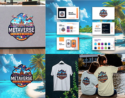 Metaverse Tourism Board Logo & Brand Style Guide
