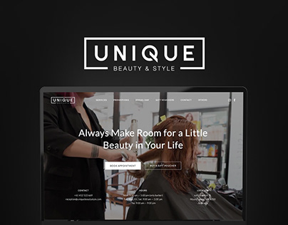 Website Unique Beauty & Style