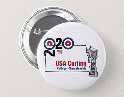 Curling College Championship Logo Contest Design