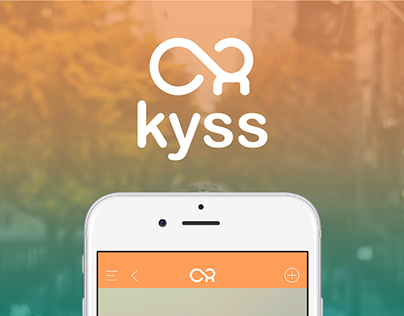 Kyss - app and branding