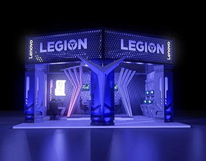 LEGION gaming booth