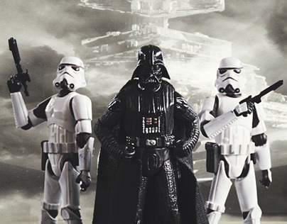 Darth Vader and Stormtrooper