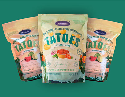 Tatoes - Brand Identity & Packaging Designs