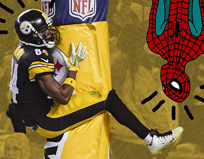 Spidey Meets The Steelers