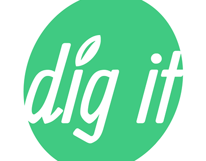 Dig It - Social Media Logo Concept