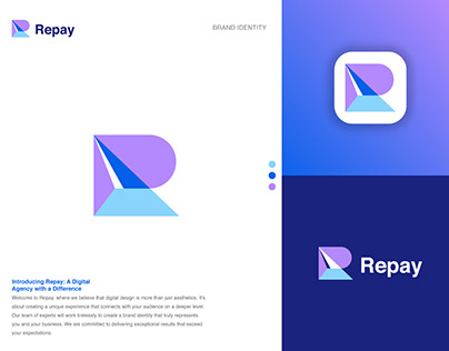 Repay Logo Design