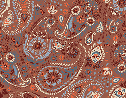 Paisley Pattern. Commissioned by C&A
