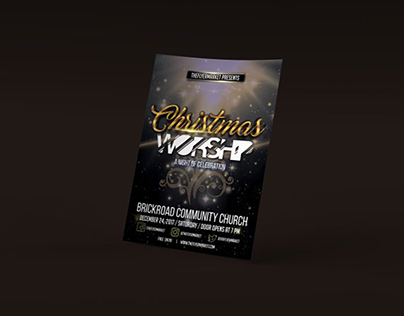 Christmas Concert 2017 Flyer Template