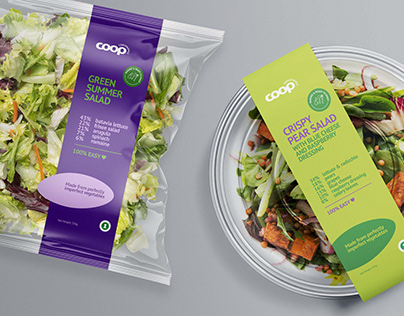 Coop Salad Packaging Redesign Concept