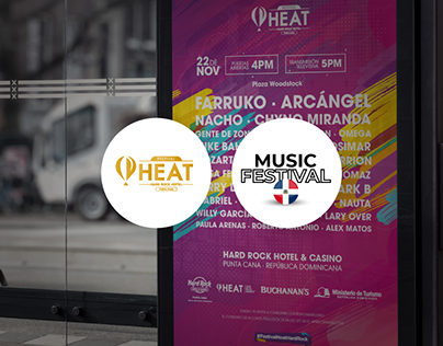 Digital Design · Festival Heat Hard Rock · DOM