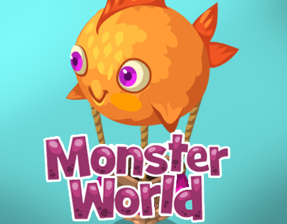 Monster World 2d animations
