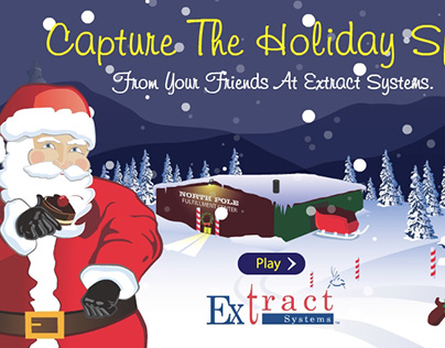 Capture the Holiday Spirit! - Extract Systems e-card.