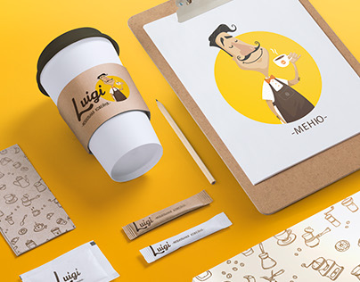 Luigi / Сorporate identity for a mobile coffee shop