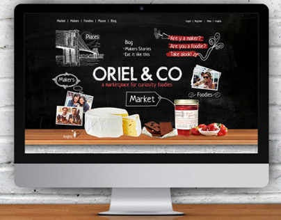 ORIEL & CO - UI Design