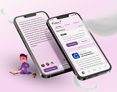 Fabler - Collaborative Story Writing and Reading App