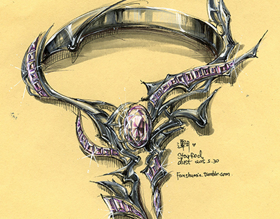 Jewerly design - The relic weapon of final fantasy XIV