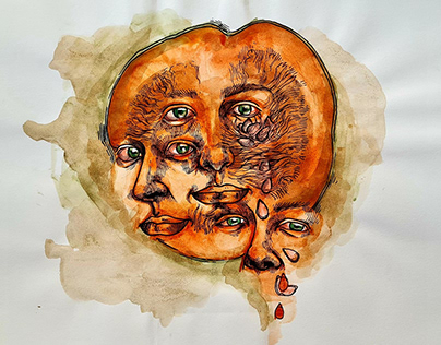Balkabağında Yüzler, Pumpkin with Faces