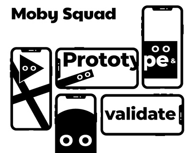 Moby Squad brand identity