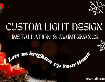 Custom Light Design Installation
