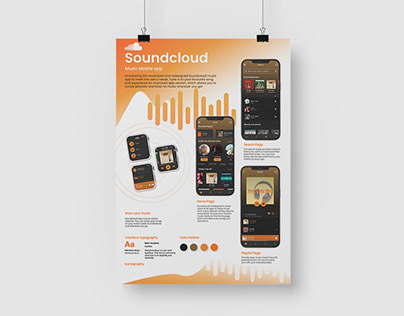 Soundcloud re-design app