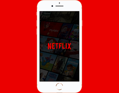 Protótipo do app da Netflix - curso de Figma