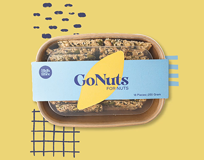 GoNuts - Healthy nut bars branding