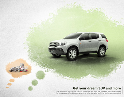 Isuzu SUV Dreams Print Ad