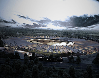 cinder stadion. vizuals for ATI architects