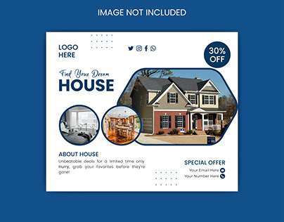 House sale web banner design.
