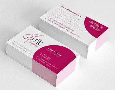 Fit to Deliver (Branding, Stationery, Brochure)