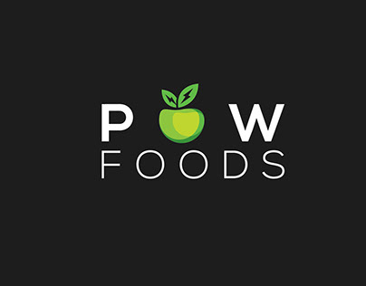 POW Foods Logo Design