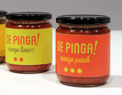 De Pinga Salsa Packaging