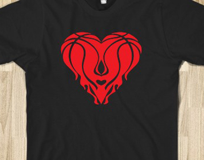 Miami Heat Heart Shirt