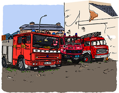 3 fire engines 🚒