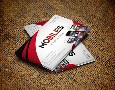 Mobile Business Card Template