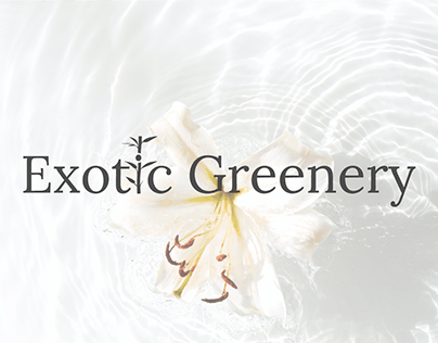 EXOTIC GREENERY|LOGO DESIGN|BRAND IDENTITY