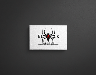Logo Design for Black Spider Films