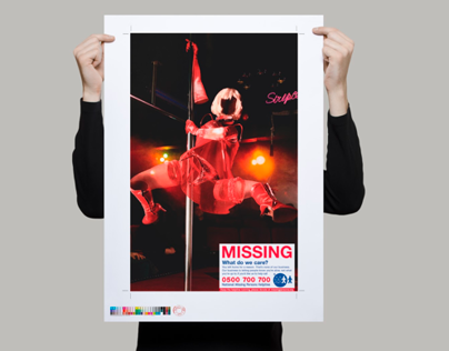 National Missing Persons Print campaign