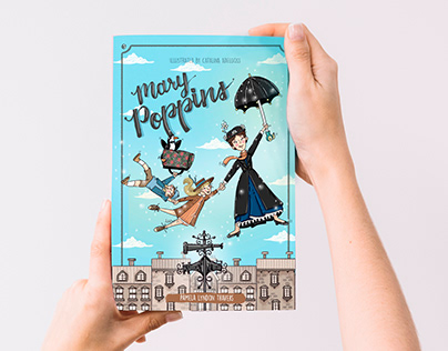 Mary Poppins - Children's book illustration