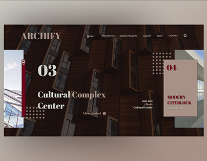ARCHIFY | Architecture Agency Website
