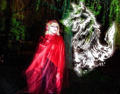Painting With Light Little Red Riding Hood